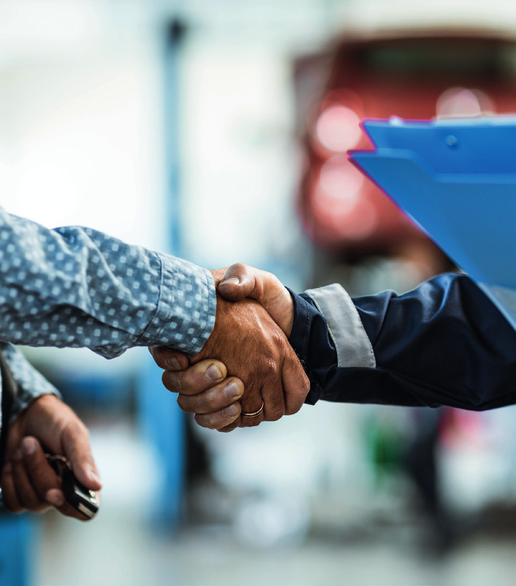 Vertrouwen tussen klant en garage